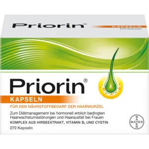 مکمل ضدریزش هورمونی پریورین Priorin® اصل بایر آلمان 270 عددی
