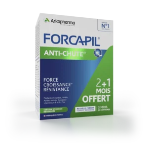 مکمل ضد ریزش فورکاپیل فرانسه ضدریزش محرک رشد تقویت ریشه Forcapil® Anti-chute (کد2954)